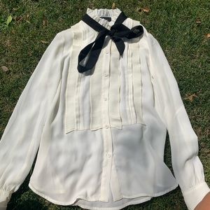 Smock Tie Blouse